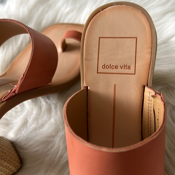 Dolce Vita Sandals Frans Coral Stella Heels size 6.5 🧡 - Picture 7 of 7
